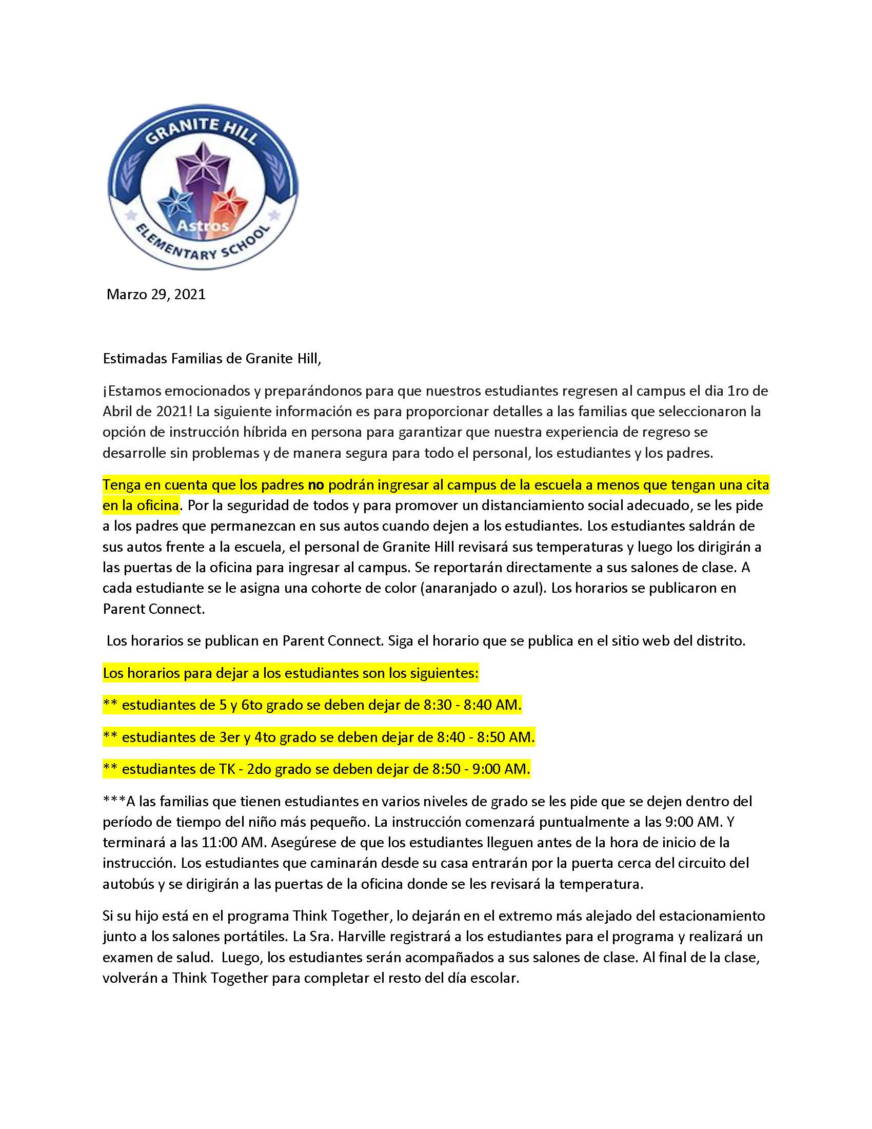 Read More Announcement